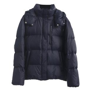 非市场通货!经典小马刺绣轻量化羽绒服男女款可拆卸帽保暖面包服