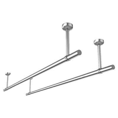 304不锈钢庭院阳光房顶装晾衣杆