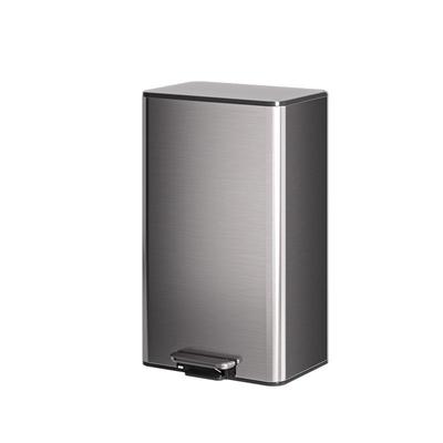 厨房垃圾桶家用不锈钢意式2025新款客厅大号大容量轻奢高档垃圾筒