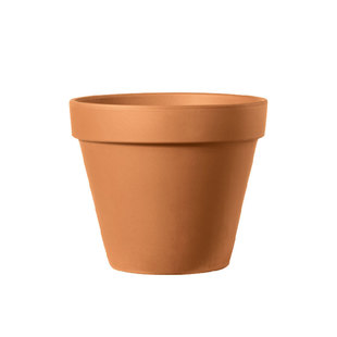 deroma帝罗马进口红陶大口径陶土花盆田园陶瓷吊兰多肉透气小泥盆