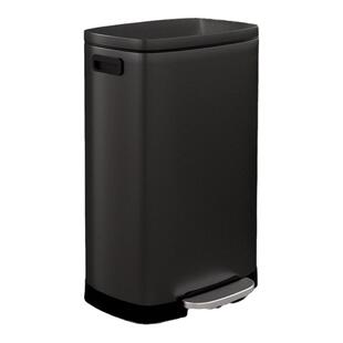 JF不锈钢垃圾桶厨房家用脚踏式带盖超大号容量商用办公酒店3/50升