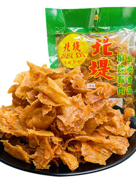 湖南常德北堤麻辣肉湖豆皮豆腐干