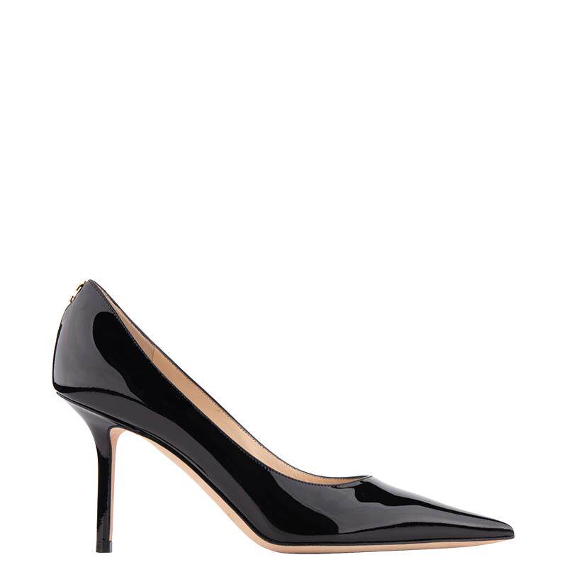 JIMMYCHOO/LOVE尖头细跟高跟鞋
