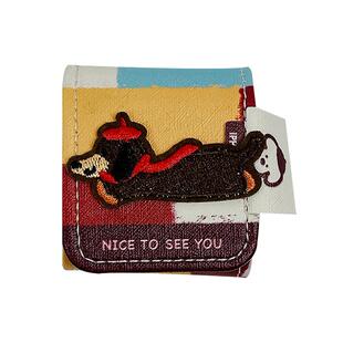 可爱卡通小狗刺绣适用苹果AirPods4耳机保护套AirPod4保护壳pro2全包s4软壳3硅胶AirPodpro第4代耳机盒带挂绳