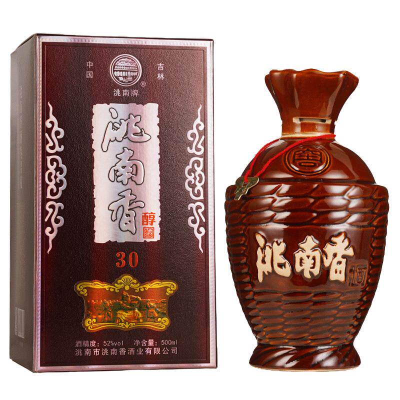 洮南香醇30白酒整箱6瓶装