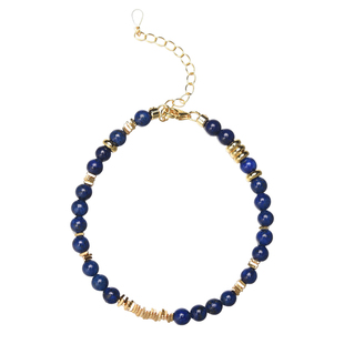 五行喜水补水手链S925碎银几两手链五行手串缺水青金石定制女手链