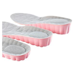 女生增高鞋垫隐形不累脚软底舒适踩屎感足弓支撑运动不塌陷内增高