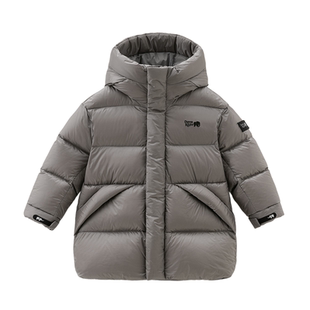 戴维贝拉儿童长款羽绒服男童女童防寒服外套冬装新款宝宝加厚童装