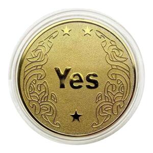 YES/NO决策币创意小众高级礼物