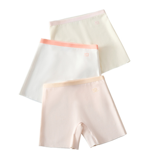女童冰丝安全裤2025夏季冰丝女孩宝宝二合一打底裤儿童防走光内裤