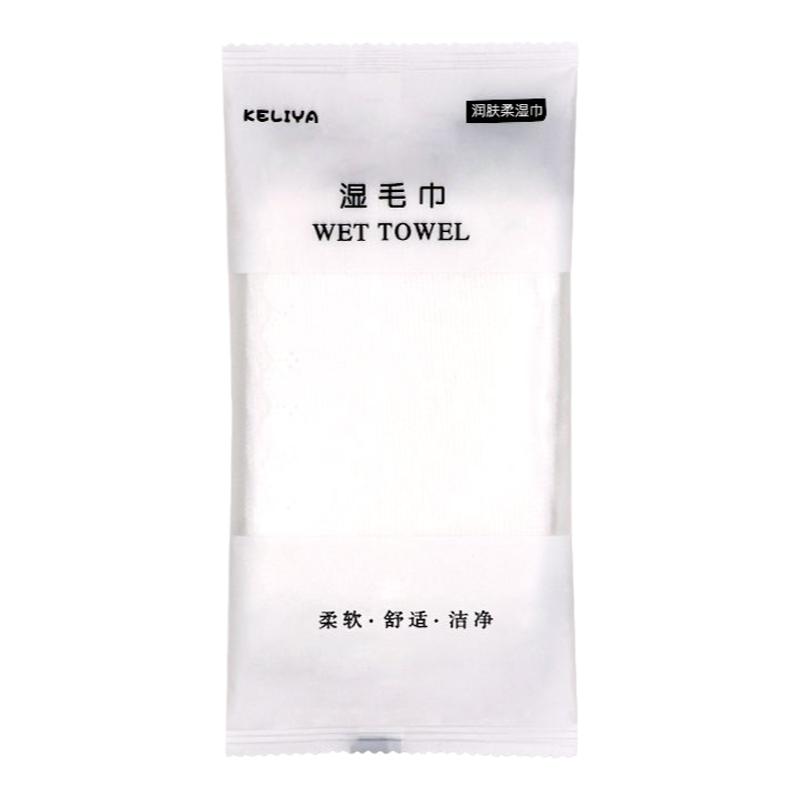 餐厅一次性湿毛巾独立包装酒店专用饭店餐饮湿巾商用批发定制logo