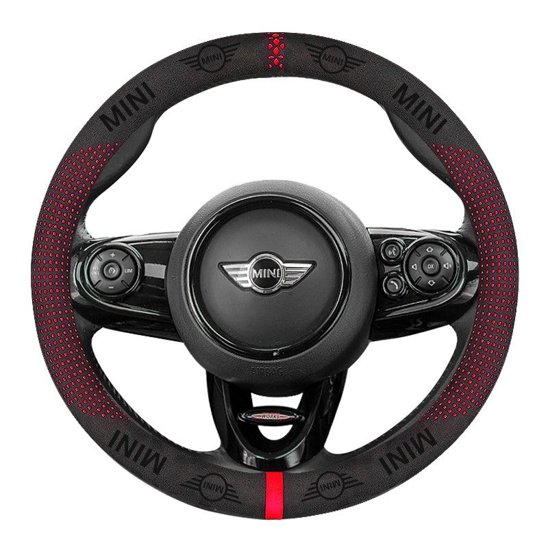 适用宝马迷你cooper方向盘套mini