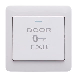 门禁开关面板 出门开关 按钮门铃开关开门按钮不锈钢自复位暗装