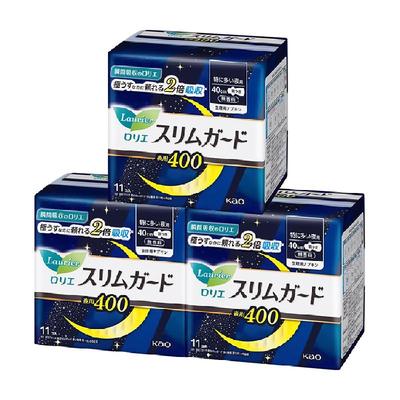 花王乐而雅零触感超长夜用卫生巾