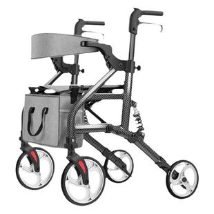 爱奇诺老人助行器轮椅可推可坐多功能辅助行走器老年人手推代步车