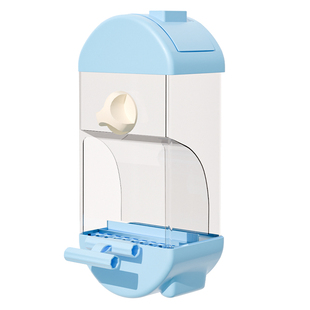 鸟食盒鹦鹉喂食器谷壳分离鸟笼防溅撒八哥玄凤专用新型自动下料器