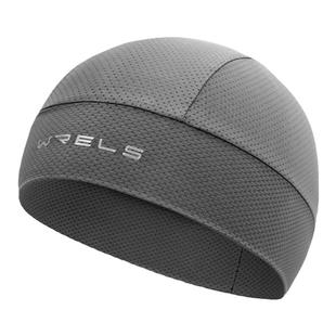 跑步帽子冰丝骑行小帽夏防晒速干户外男女头套头盔内衬内胆透气帽