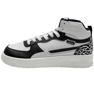 乔丹厚度潮流板鞋男2025冬季新款官方正品男鞋加绒加厚运动休闲鞋