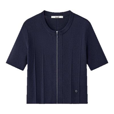 【长绒棉】Laurel劳芮新款连肩袖航海针织T恤女LWL361M09100