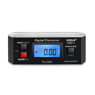 数显角度仪电子倾角仪高精度角度尺磁性角度仪大屏360度防水角度