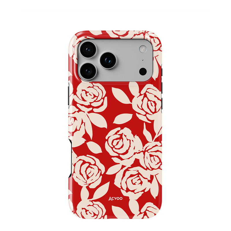 法式玫瑰复古iPhone防摔手机壳