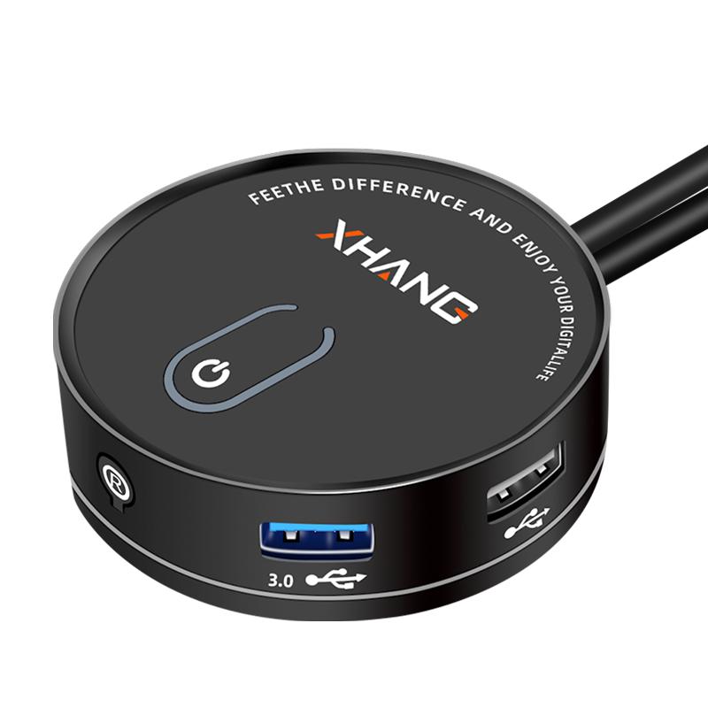 满血USB3.0电脑桌面开关集线器