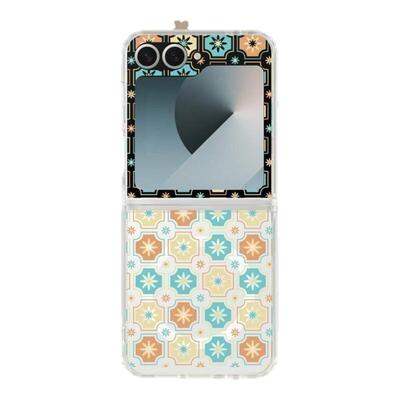 THE HOODx印花乐老磁砖2号玻璃弹珠适用于三星Samsung Z Fold7/Flip7/6/5磁吸透明保护壳前屏幕及中轴保护