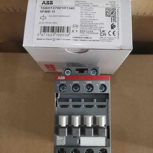议价原装ABB接触器 NF40E-13  ，100-250VAC