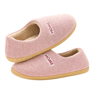 爸妈穿保暖棉拖鞋男女冬季外穿厚底防滑舒适软底情侣居家室内棉鞋