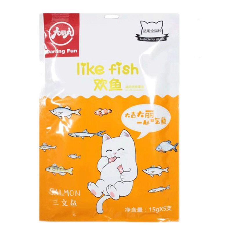 大麗丸貓條貓零食增肥幼貓成貓三文魚鮮肉濕糧包貓咪營養(yǎng)膏促發(fā)育