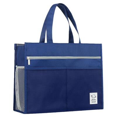 华杰a3美术袋补习袋大容量多口袋