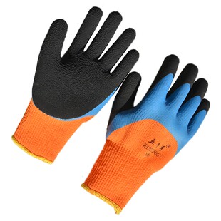 园艺用品加厚防滑防毛刺防扎手劳动保护手套干粗话手套装卸工手套