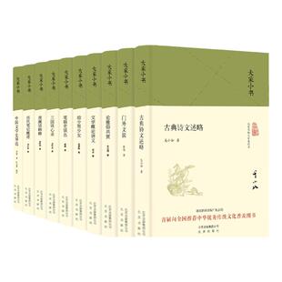 大家小书 文艺学类全10册 精装 鲁迅朱自清老舍古代现代文学研究理论传统古典小说国家新闻出版广电总局首届推荐中华优秀传统文化