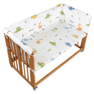 婴儿床围档加厚防撞防护栏四季用