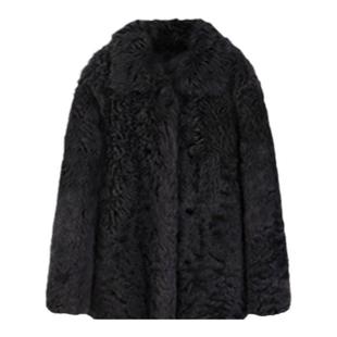 25环保皮草玩童托卡皮毛一体皮草毛毛外套泰迪卷毛羊毛大衣冬加厚