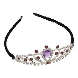 女童公主小皇冠头饰儿童生日发箍王冠新娘发饰发梳插梳发卡头箍女