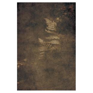 原创中式侘寂风茶室极简无框画现代简约中古风书房挂画小众艺术画