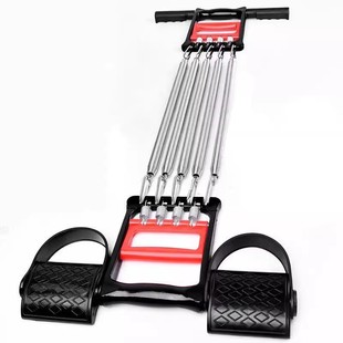 扩胸拉力器男弹簧胸肌训练仰卧起坐臂力肩背拉伸锻炼家用健身器材