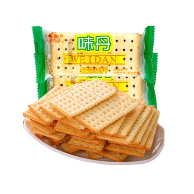 味丹苏打饼干无蔗糖零食