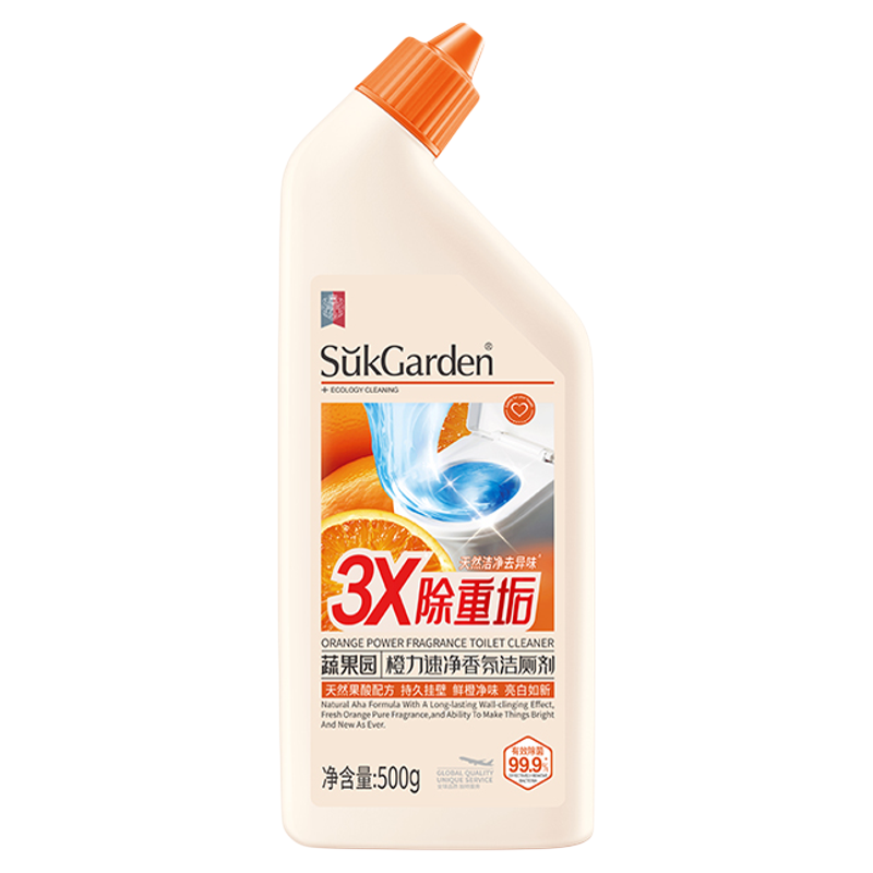 除臭净垢!厕所清洁1瓶搞定