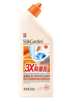 除臭净垢！厕所清洁1瓶搞定