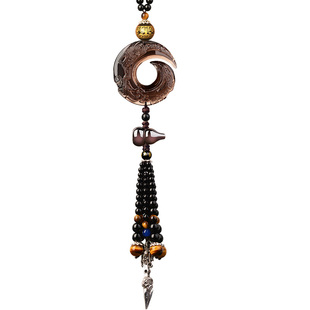 车内挂件2026新款后视镜装饰用品大全汽车驱邪保平安高档车载挂饰