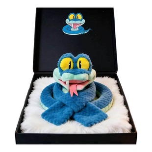 疯狂的动物城周边盖瑞造型围巾可爱男女款儿童保暖盖瑞一条蛇围巾