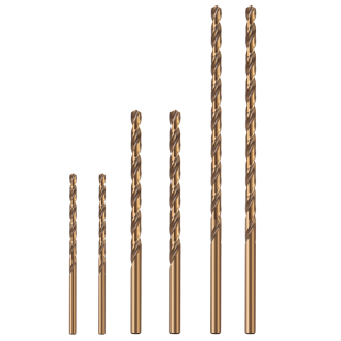 含钴加长M35不锈钢专用麻花钻头超长打孔钢铁金属木头深孔高强度