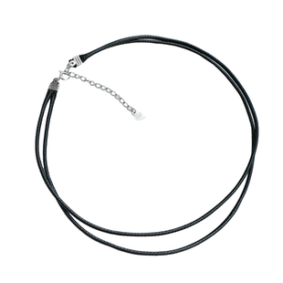 S925纯银许我耀眼许妍赵露思同款项链女黑色双层choker项圈颈链潮
