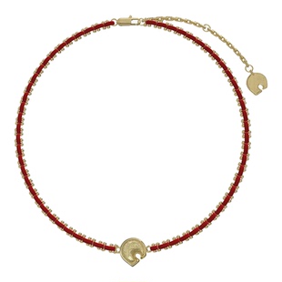 【马年红绳】JUUNNGLE洲谷逍遥游鎏沙新年马蹄手链女男本命年礼物