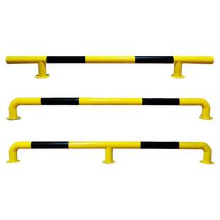 u型钢管防撞护栏道路汽车防护栏杆m型挡车器挡车桩车库停车位地挡