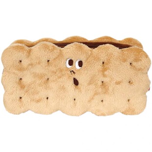 GLADEE日本正版授权花生饼干香蕉五花肉草莓趣味卡包零钱包挂件