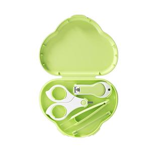 小土豆婴幼儿指甲剪套装宝宝专用刀钳安全指甲刀儿童防夹肉指甲钳