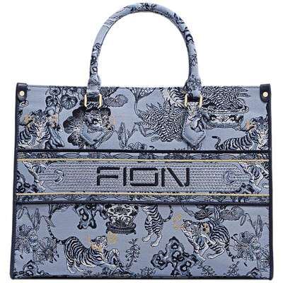 FION菲安妮油画托特包